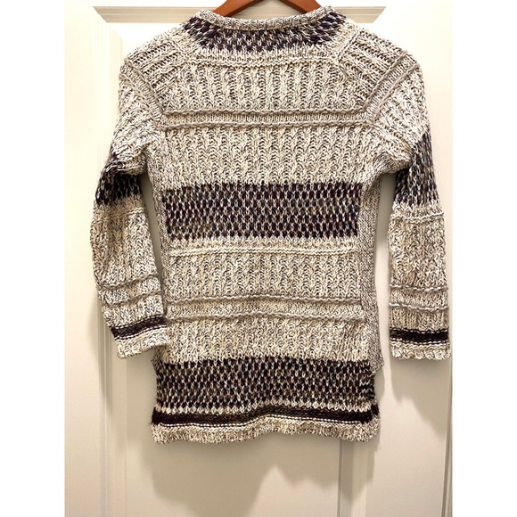 Zara Mockneck Knit Sweater 3/4 sleeves  - Size S - Picture 3 of 5